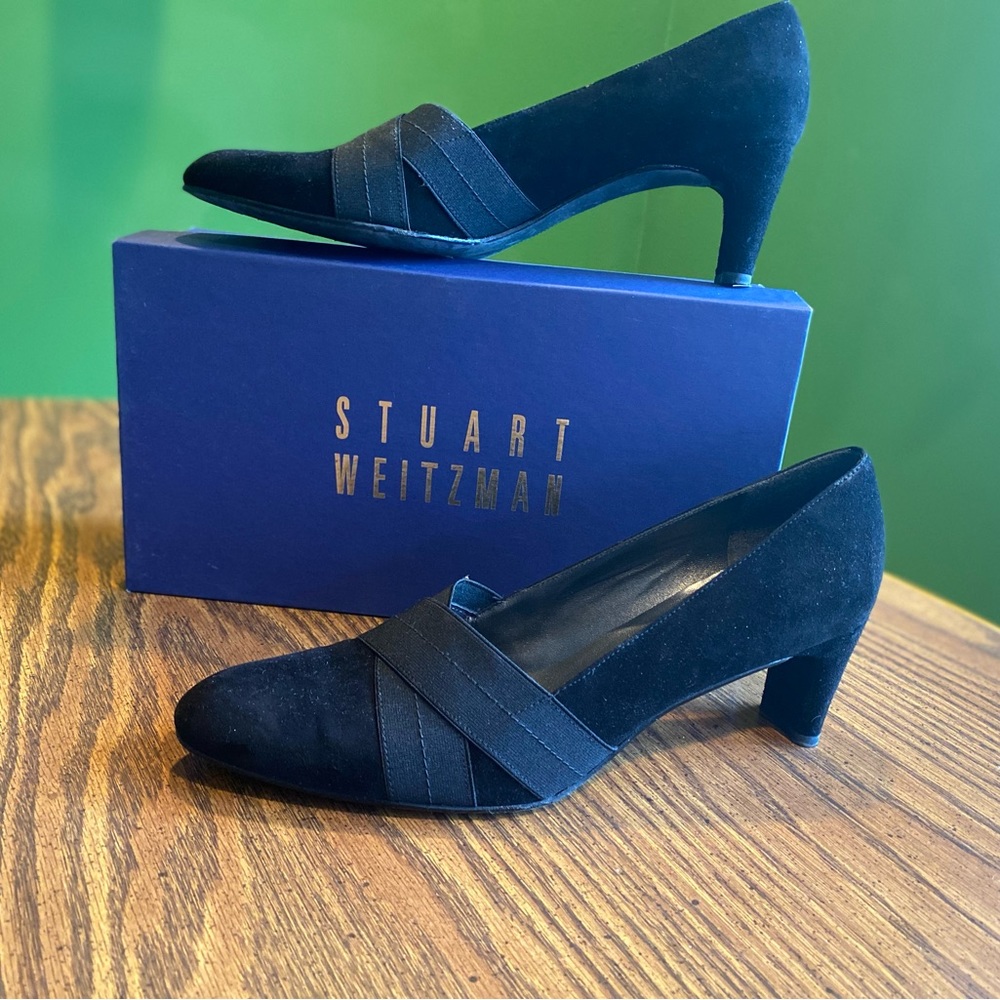 Stuart Weitzman black shoes